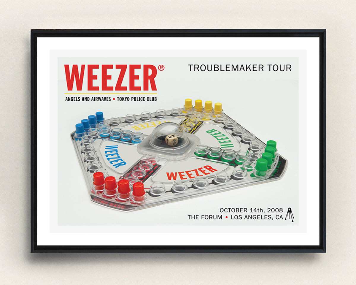 WEEZER - TROUBLEMAKER TOUR 2008 – Kii Arens Art