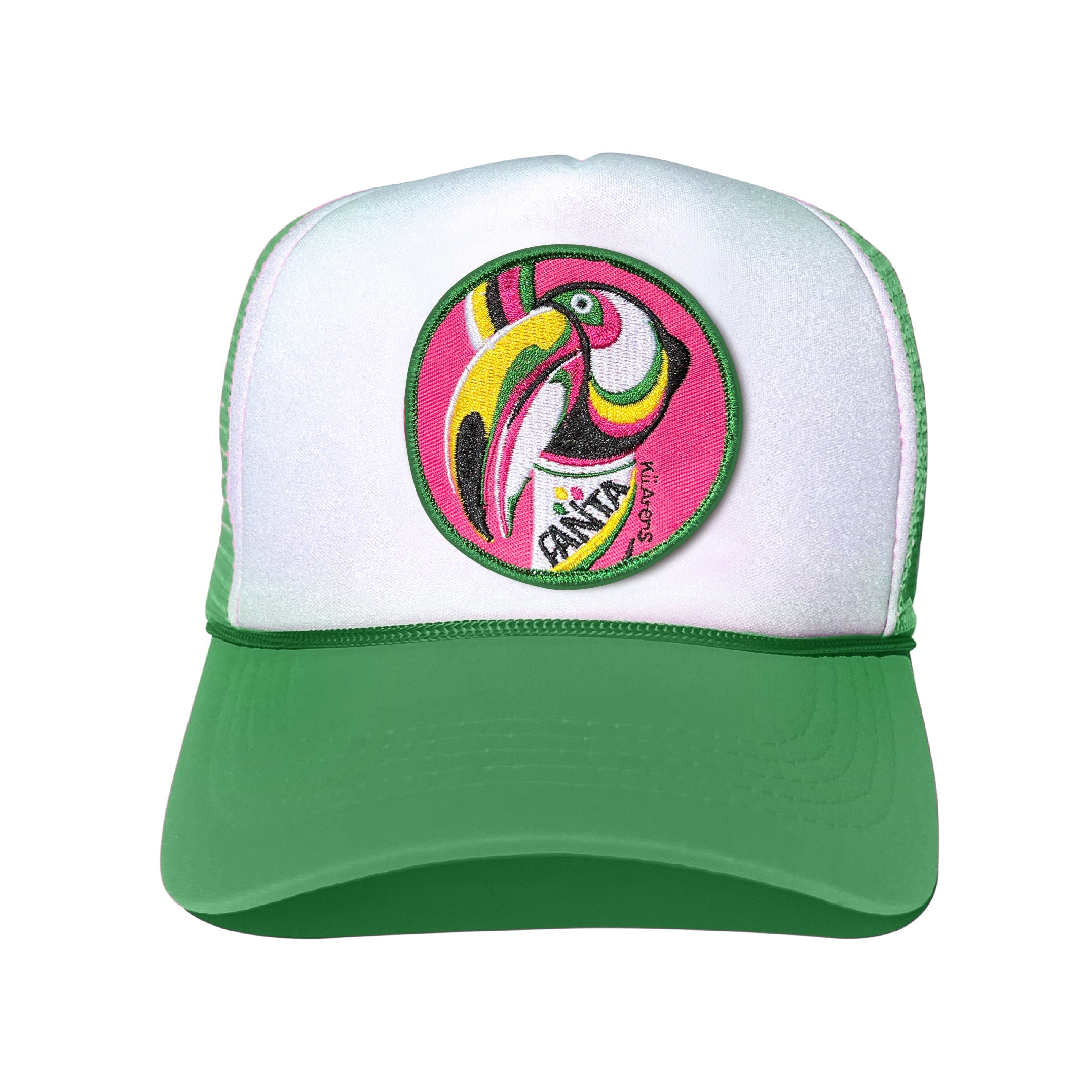 Toucan Green Trucker Hat