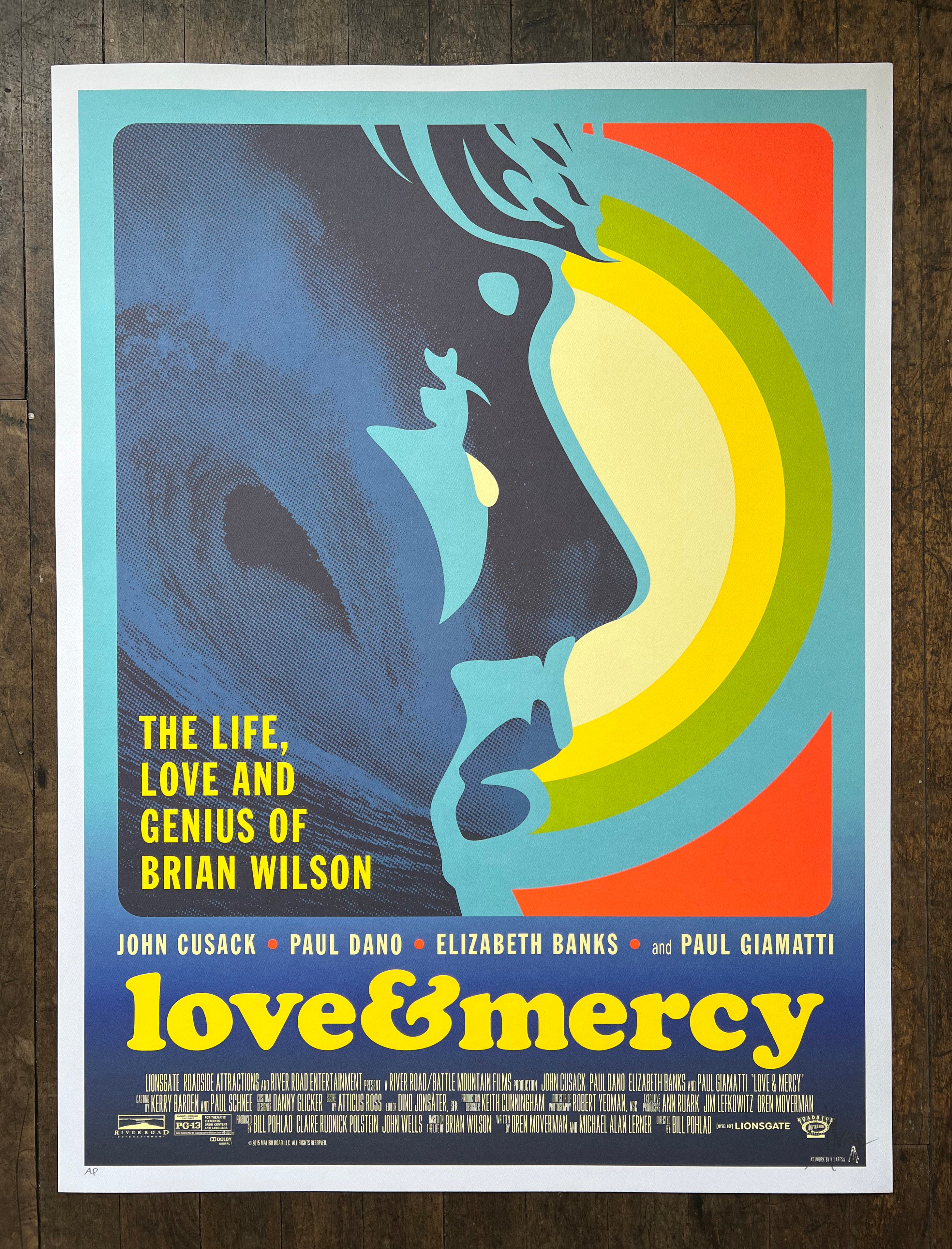 BRIAN WILSON LOVE AND MERCY