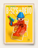 B-52’s + DEVO TOUR POSTER 2O25