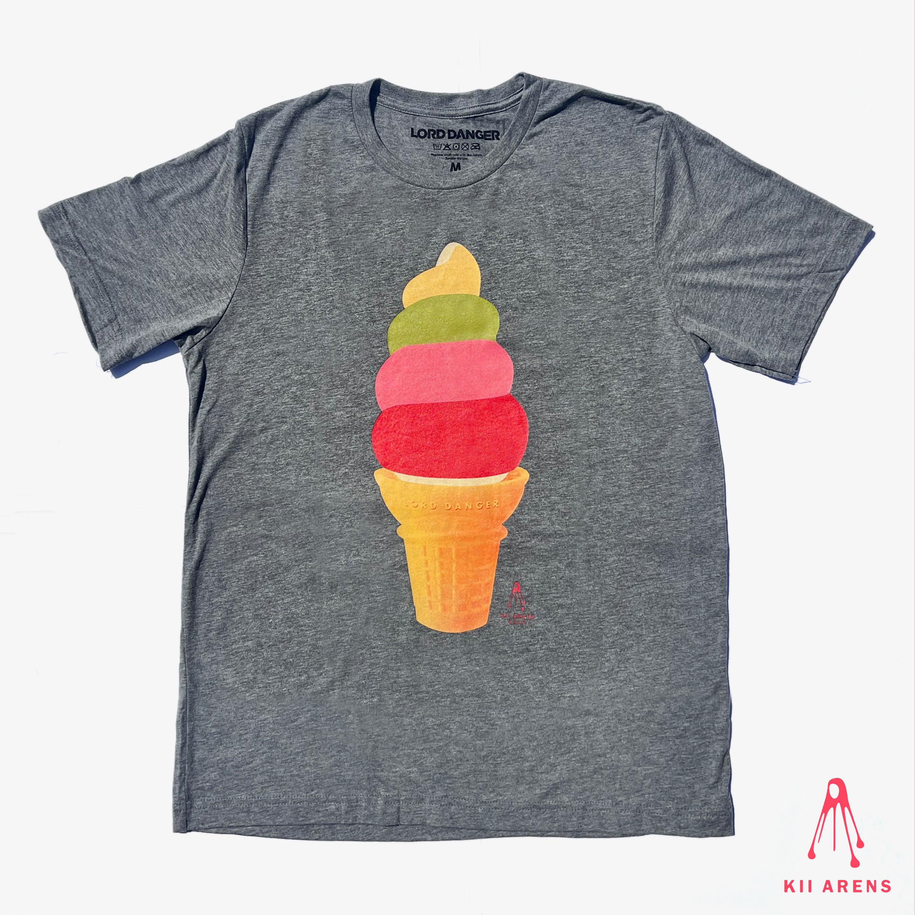 Color Dipped Cones Tee