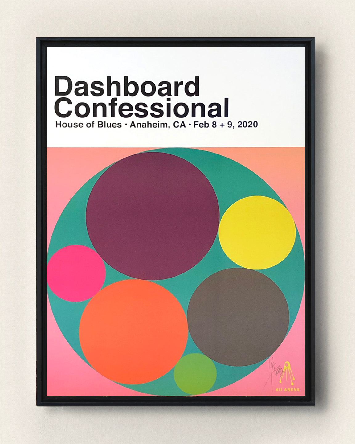 Dashboard Confessional - House of Blues Anaheim, CA Feb 2020
