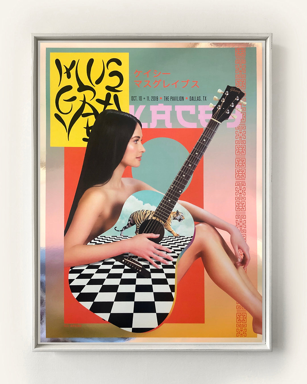 KACEY MUSGRAVES THE PAVILION 2019 (METALLIC FOIL) – Kii Arens Art