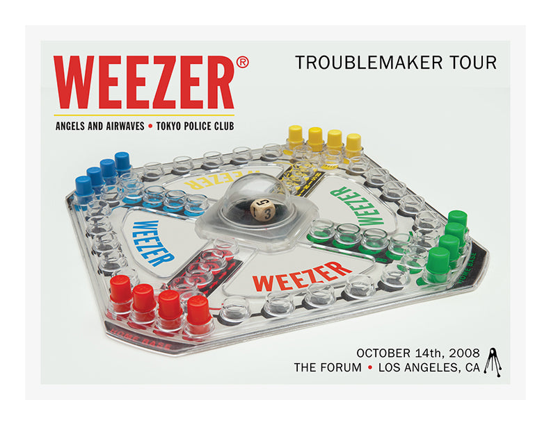 WEEZER - TROUBLEMAKER TOUR 2008